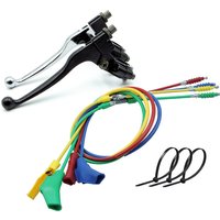 Motorcycle 7/8'' 22mm Left Clutch Lever Handlebar 39" Clutch Cable For 50cc 70cc 90cc 110cc 125cc Tao Tao SSR RFZ Dirt Pit Bike