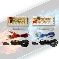 Arcade Stick Zero Delay Controller 5V Usb Board For Pc Raspberry Pi Game Mame Joystick Button Board Cable Sanwa/Happ Style Wires