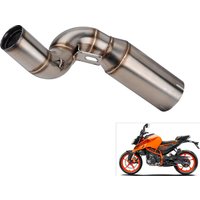 For KTM DUKE 390 250 KTM125 GEN3 125 SMC R 2024 2025 2026 Motorcycle Exhaust Escape Moto Middle Link Pipe image 4