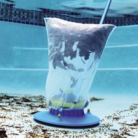 Pool Vacuum Brush Head with Mesh Bag Swimming Pool Cleaning Tools Pool Cleaning Vacuum Cleaner Suction Head Pool Accessories