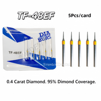 Dental TF-48EF Diamond Burs Interproximal Enamel Reduction IPR Bur 95% Sand Slim