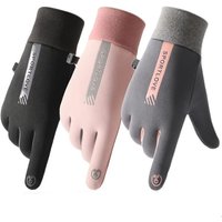 AliExpress NONE Women's Winter Cycling Gloves - Thermal Windproof Waterproof Bicycle Running Skiing Warm Mittens