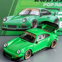 Hot! Poprace Diecast Model Car 1/64 Pandem Elise Rwb 930 Rx 7 Fd 3s 2026 Hec Alloy Motor Vehicle Collection Collectible Gifts