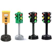 New Children's Gifts Classic Toys Mini Children's Toys Signal Lamp Traffic Light Plastic Model Traffic Lights