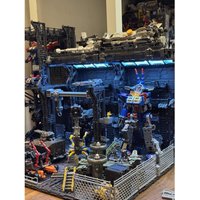 SCENE IN BOX (SIB) Base Scene Series 1/60 Hangar Display Case for Gundam, Transformation Diaclone Hobbies SurprisegiftsIn Stock
