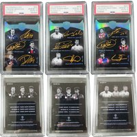 PANINI DIY homemade Gold signature collectible card brick Cristiano Ronaldo Messi Mbappe Yamal Neymar Football boyChristmas gift