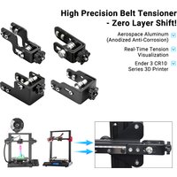 3D Printer Parts Belt Tensioner for Ender3 CR10 Series Stretch Tension Belt Profile 2020 X-axis 2040 4040 Y Axis Belt Tensioner
