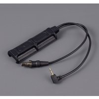 Tactical Remote Dual Switch 2 Plug Pressure Pad Switch For PEQ 15 M3X DBAL M300 M600 Hunting Airsoft Flashlight Button