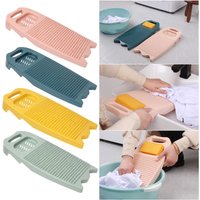 High Quality Multicolor Wash Board Thickened Hand Wash Washboard Plastic Soap Holder Design Laundry Boards Household