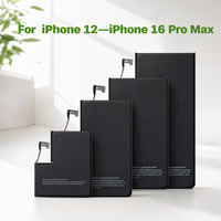 Nagelneuer Ersatzakku für iPhone 16 15 14 13 12 Pro MAX XS XR X XS MAX iPhone 12 13 mini 14 15 16 Plus Akkus