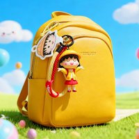 Cartoon Campus Time Series Keychain Cute Bag Car Keychain Small Gift for Girlfriend's Birthday Gift