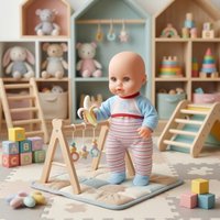 New Doll Jumpsuit Fit for 30cm Baby Doll, 12inch Girl Doll Clothing and Accessories, Doll DIY Toys