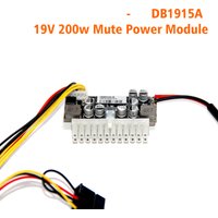 DEBROGLIE 200W 16-24V input DC ATX PSU 19V Pico ATX Switch Pico DC-DC PSU 24pin ITX DC to ATX PC Power Supply For Computer