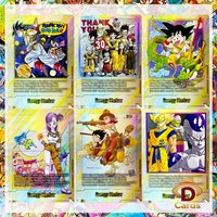Proxy Card Dragon Ball Super Fusion World Energy Marker Game Quality Gathering Board Playing Game Trading Gold Card Full Set