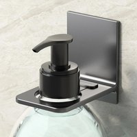 Shower Gel Bottle Rack No Drill Wall Mounted Adjustable Shampoo Hanger Hooks Soap Dispenser Holders for Bathroom Kitchen 1PC