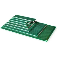 Universal PCB Circuit Protoboard Double Sided Breadboard 2x8 3x7 4x6 5x7 7x9CM Stripboard Prototyping Board DIY Electronic Kit