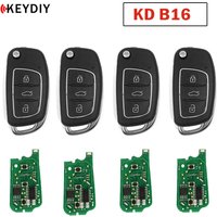 5/10pcs KEYDIY KD B16 Car Remote Control Key KD900/KD-X2/KD-MAX Key Programmer B Series Remote Control for Hyundai Style Car Key