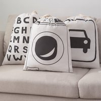 Clothing storage linen cotton fabric drawstring canvas drawstring bag