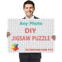 Photo Custom Personalized Jigsaw Puzzle Customized Picture DIY Educational Toy for Adults Decoration Collectiable Gift Muti-Size