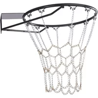 Outdoor Basketball Chain Net - Galvanized Steel Sport Accessory, Classic & Heavy-Duty for Courts & Training