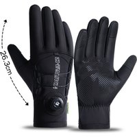 AliExpress NONE Men's and women's winter warm gloves - thick, windproof and waterproof sports gloves - skiing and cycling gloves