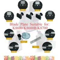 Original K8600 Vegetable Slicer Machine Multifunctional Full Size Accessories Slicing Shredding Dicing Blade Cleaning Brush
