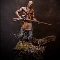 1/24 resin soldier model GK Ancient Warrior unassembled and unpainted DIY kit 660