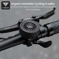TOSUOD Bicycle Bell Anti-theft Portable Silicone Decoration Ring Bell Mountain Road Bike Scooter Cycling Equipment Horn