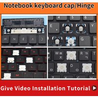 Keycaps-Porte-clés à pince ciseaux, charnière pour Samsung Acer Bali Dell Lenovo HP HUAWEI XIAOMI gelée Gateway prédire Key Cap Keyboard