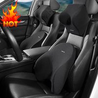 Memory Foam Auto Nacken kissen vier Jahreszeiten Lendenwirbel stütze atmungsaktive Auto Kopfstütze Kissen entlasten Stress Autos itz kissen