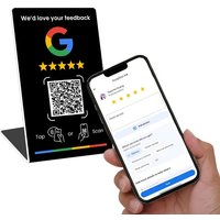 NFC 215 Programowalna karta do ocen Google, stacja NFC na stół, 13.56Mhz, kod QR można niezależnie ustawić jako link do karty stacjonarnej.