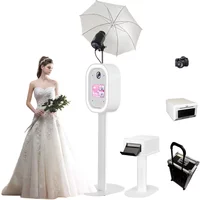 Party supplies portable dslr photo booth machine instant print ipad photobooth shell with app remote control