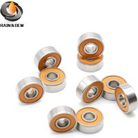 1Pcs S694 2RS CB 4x11x4 mm Stainless Steel Hybrid Ceramic Bearing 694 ABEC-7 Without Grease Fast Turning