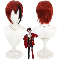 Anime Game Riddle Rosehearts Cosplay Costume Adult Wig Twisted-Wonderland Halloween Christmas Wigs for Man Boys
