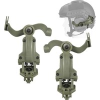 Shooting Headset Bracket Rail Mount Kit ARC Helmet Rail Adapter for OPS Core ARC and Team Wendy M-LOK Rails Headphone Brackets