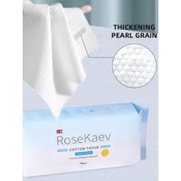 1Pack professional smoke washcloth, soft and thick, wet and dry, highly absorbent, used for facial care and makeup removal.