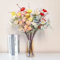 60CM Artificial Azalea, Pink Butterfly, Foam False Flower, Home Decoration, Living Room Decoration
