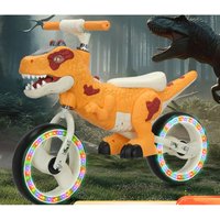 Yo Car 10 Inches Two Wheeled Vehicle Balance Bike New Dinosaur Scooter 2-3-6 Year Old Pedal Free Two Wheeled Bicycle Toy Car