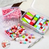 100Pcs Square/Trapezoid Nail Art Sponge Blocks Set With Nail Sponge Grab Pen, Gradient Brushes Gel Polish DIY Manicure Supplies