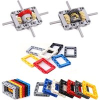 MOC Building Block Assembly Components Are Suitable for The 5x7 Model 64179 Gear Power Toy Used in Remote-controlled Vehicles