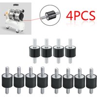 4 X Rubber Buffer Set Vibration Damper Silent Block Rubber Metal Buffer Protects Against Vibration Interference M5 M6 M8