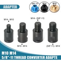 M14 Adapter Angle Grinder M10 M14 5/8-11'' Thread Converter Adapter Arbor Connector Polishing For Diamond Core Bit Hole Saw