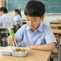 Plastic Training Chopsticks Food Grade Portable Learning Chopsticks Practical Baby Practice Helper For Learning Practice