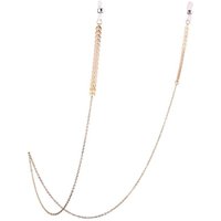 Bluetooth Earphone Metal alloy Anti-Lost Rope For Airpods Airdots Wireless Bluetooth necklace earphone Anti-drop Neck Strap Cord