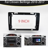 9 Inch Car Frame Fascia Adapter Android Radio Dash Fitting Panel Kit For Citroen Berlingo Peugeot 3008 5008 Partner 2010-2017