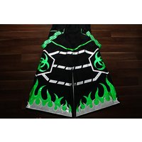 PHATTPANT phat pants rave pants Shuffle heatwave pants rave gear flames C003