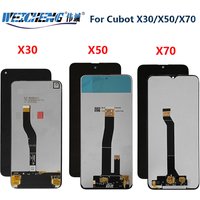 100% Test For Cubot X30 X50 LCD Display+Touch Screen Digitizer Assembly For Cubot X70 X19 X19S Replacement Parts