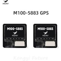 HGLRC M100-5883 M10 GPS Module 21x21mm with Compass Ceramic Antenna LED Indicators for RC Airplane Fixed-wing UAV