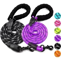 Strong Dog Leash Pet Leashes Reflective Leash for Big Small Medium Dogs Leash Drag Pull Tow Golden Retriever Dog Accessories