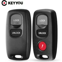 KEYYOU For Ford Ranger MAZDA 2 3 6 MPV Protege Transmitter Keyless Entry Replace Remote Key Shell Case Cover